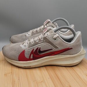 Nike Shoes Womens 8 White Red Air Zoom Pegasus 40 PRM‎ Running FB7703 100 Flaws